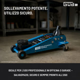 Sollevatore idraulico a carrello Güde GRH 3/470