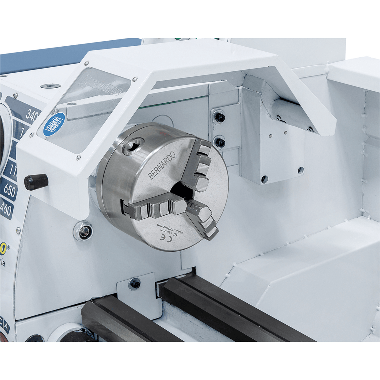 Tornio Bernardo Profi 650 G / 230 V con DRO 2 assi