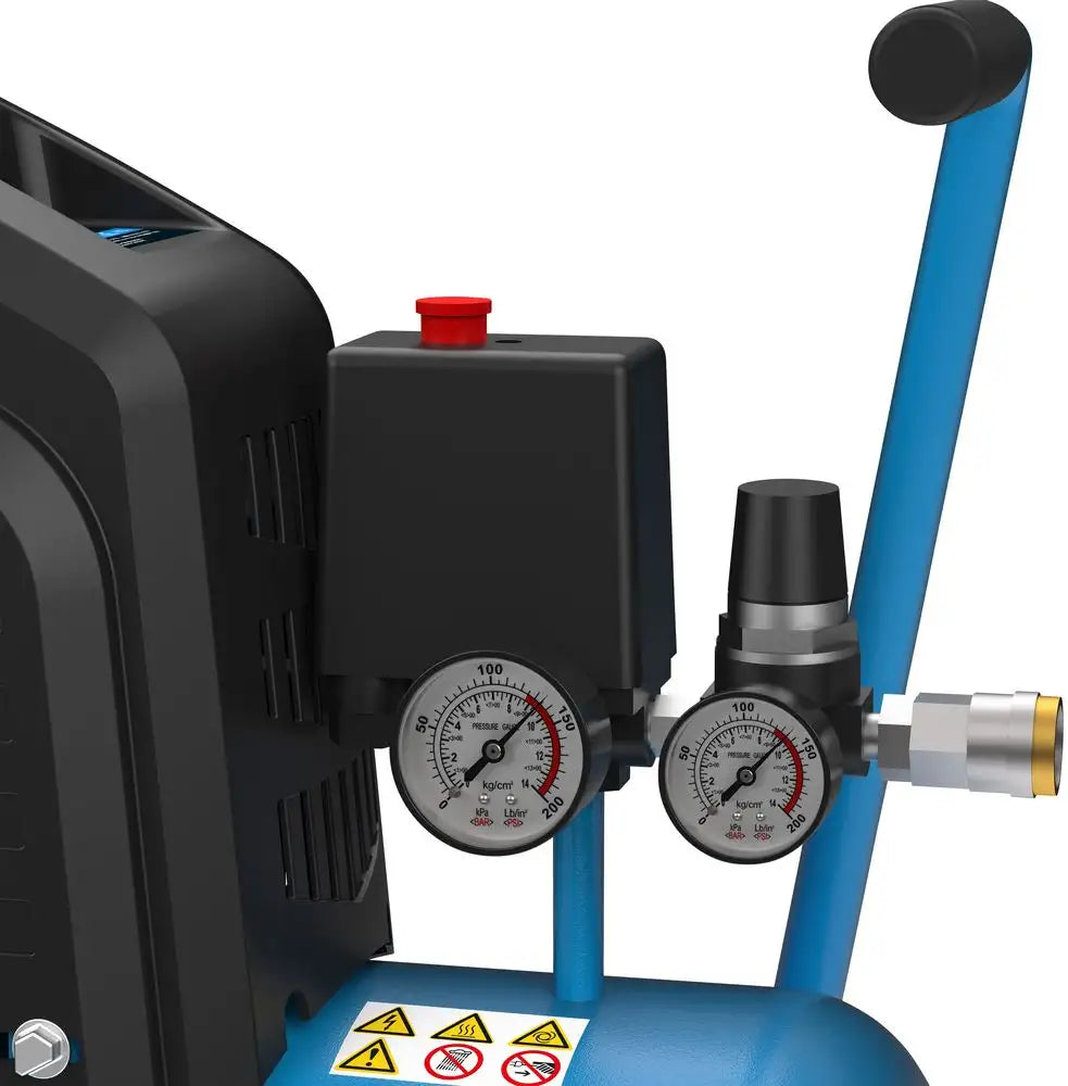 Compressore Güde 220/8/24 con kit accessori 13 pezzi