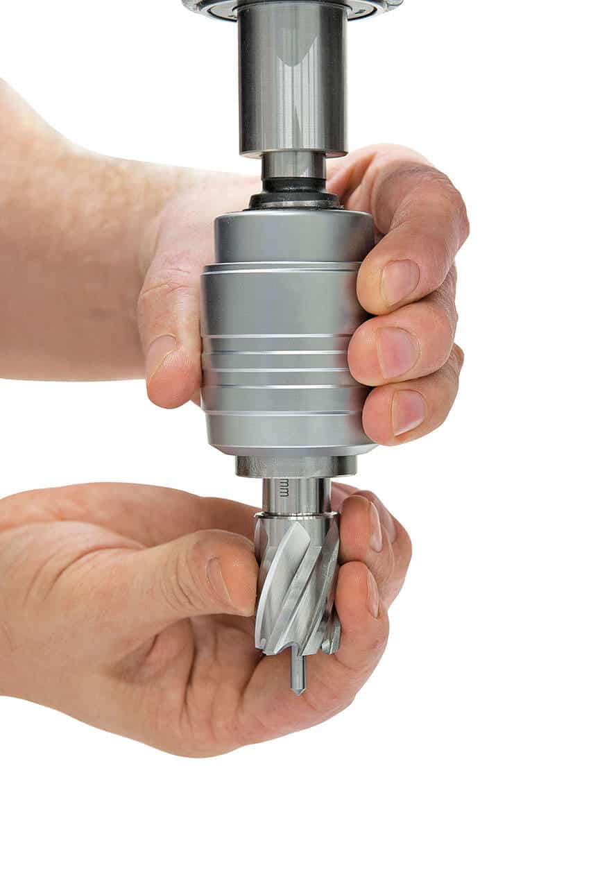 Portautensile a cambio rapido con raffreddamento interno automatico CM 2