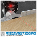 Güde TKGS 210 – Troncatrice combinata da banco con laser integrato