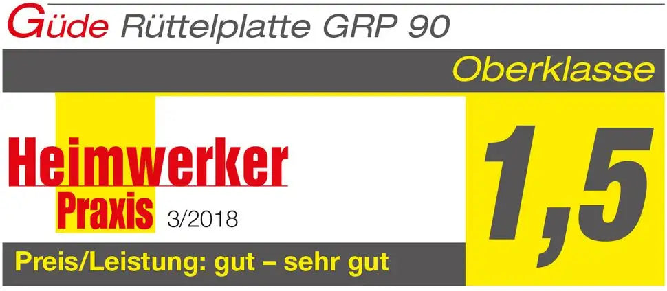 Guede Piastra vibrante GRP 90 – 16 kN, compatta e potente