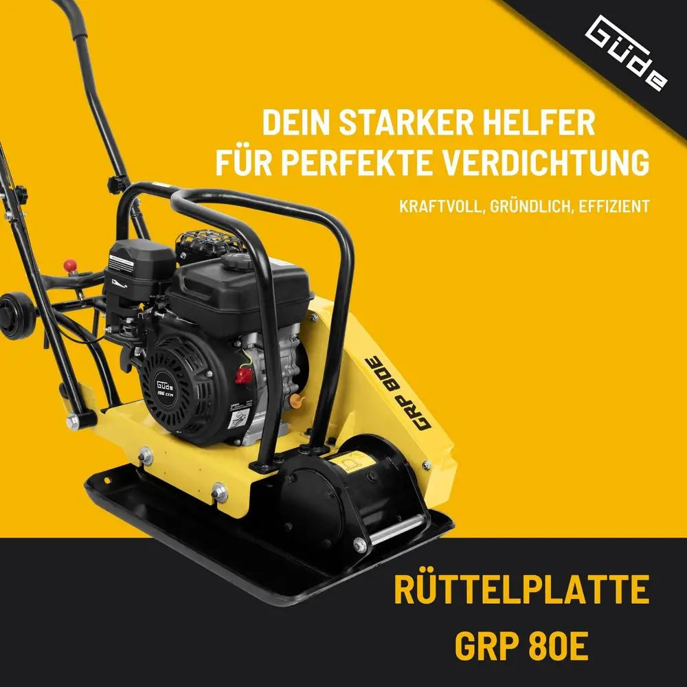 Piastra vibrante Guede GRP 80E – 80 mm