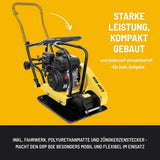 Piastra vibrante Guede GRP 80E – 80 mm