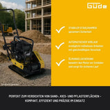 Piastra vibrante Guede GRP 80E – 80 mm