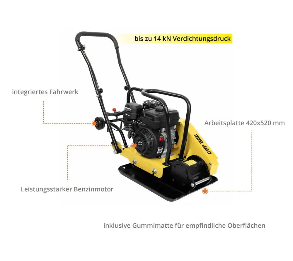 Piastra vibrante Guede GRP 80E – 80 mm