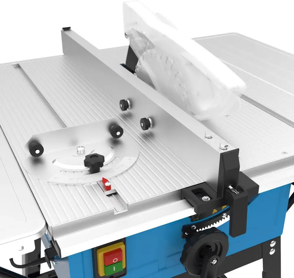 Sega circolare da banco Guede GTK 2000 A – 2000 W, Ø250 mm, tavolo in alluminio