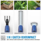 Set per la cura del giardino Guede GPS 18-0 – 18V senza batteria e caricatore