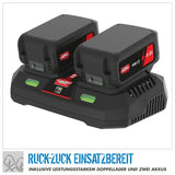 Tagliasiepi a batteria Guede HS 36-302-30 – 36V con 2 batterie da 3Ah