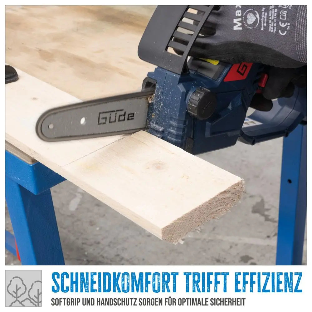 Mini motosega Güde GMK 18-201-05 – Brushless con batteria 2.0 Ah