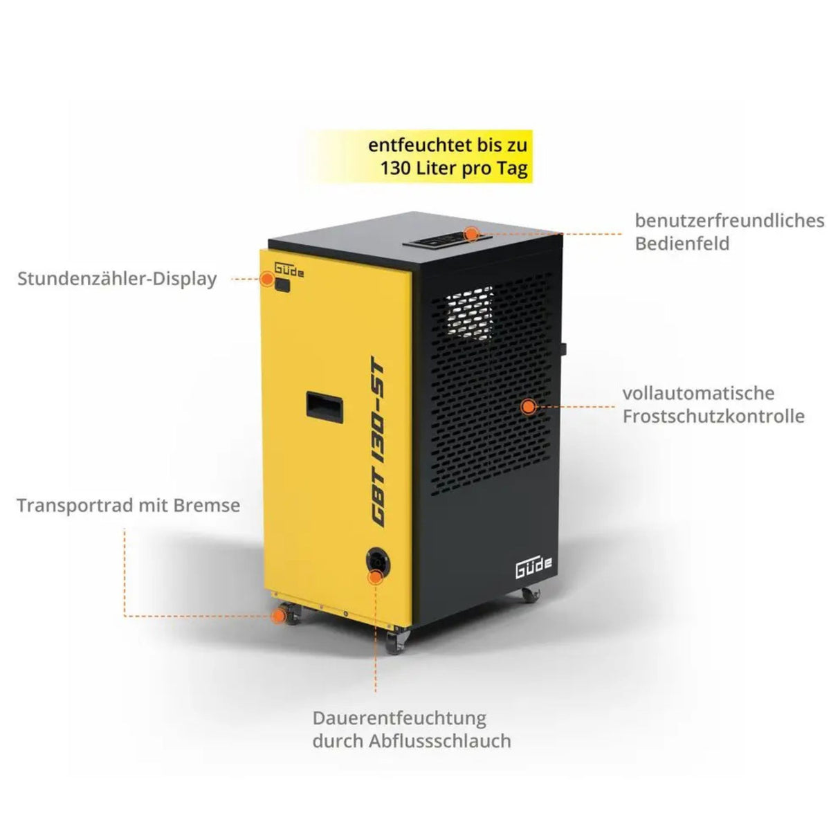 Güde Deumidificatore GBT 130-ST