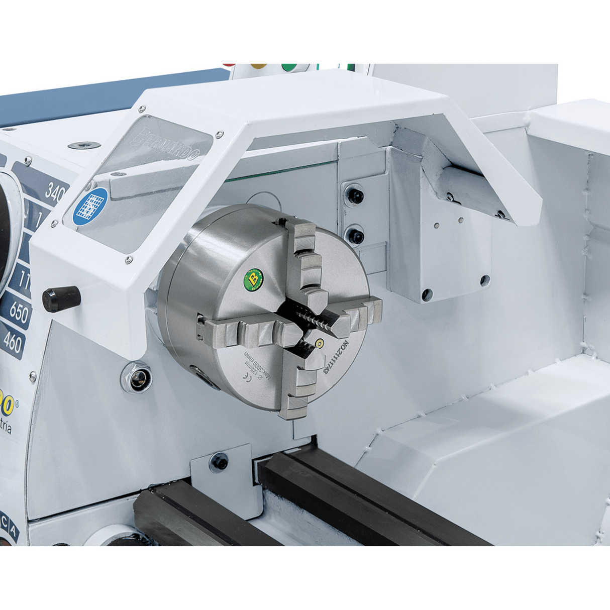 Tornio Bernardo Profi 650 G / 230 V con DRO 2 assi