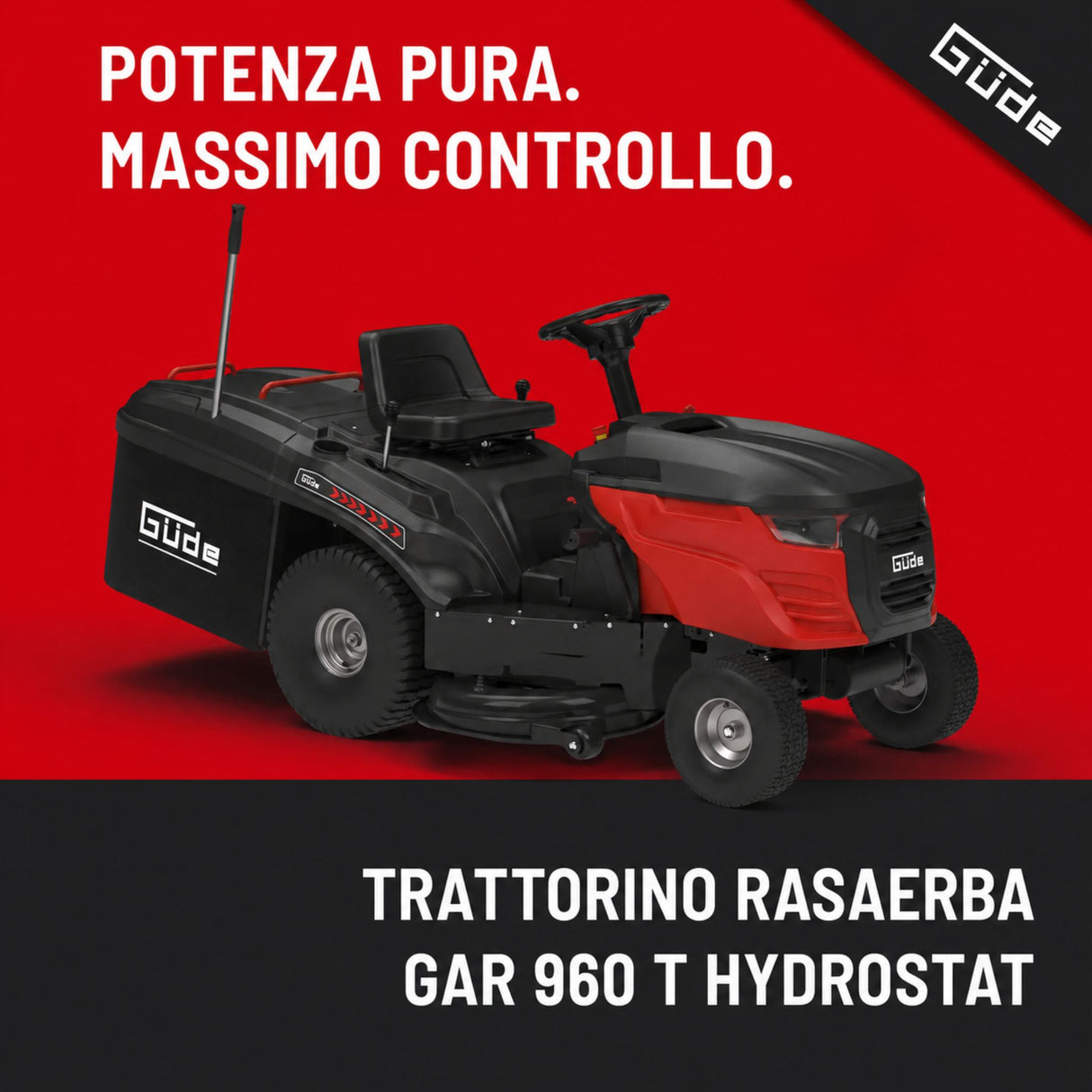 Trattorino tagliaerba Güde GAR 960 T Hydrostat