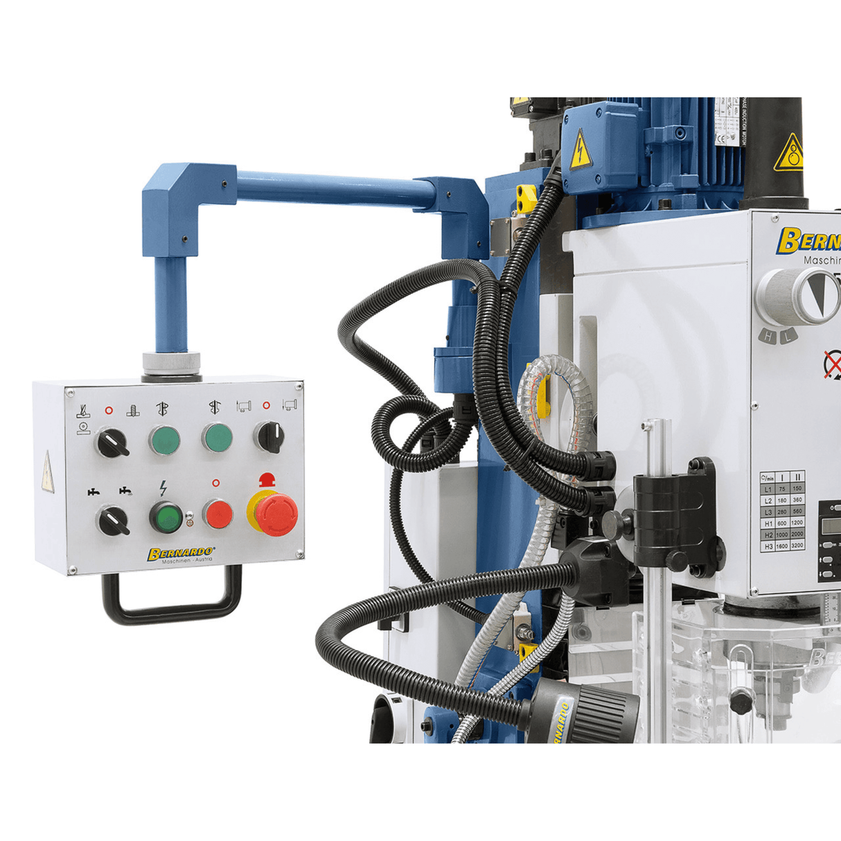 FM 55 HSV Bohr- und Fräsmaschine mit digitaler Positionsanzeige