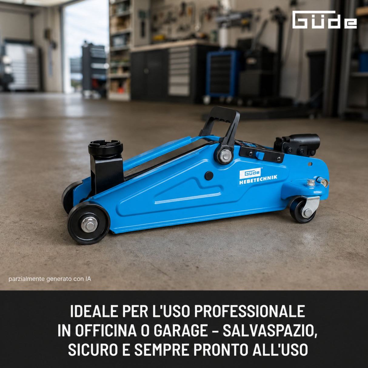 Sollevatore idraulico a carrello Güde GRH 2/330 I