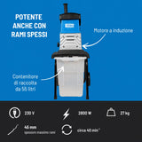 Trituratore silenzioso Güde GH 2800 SUPER SILENT