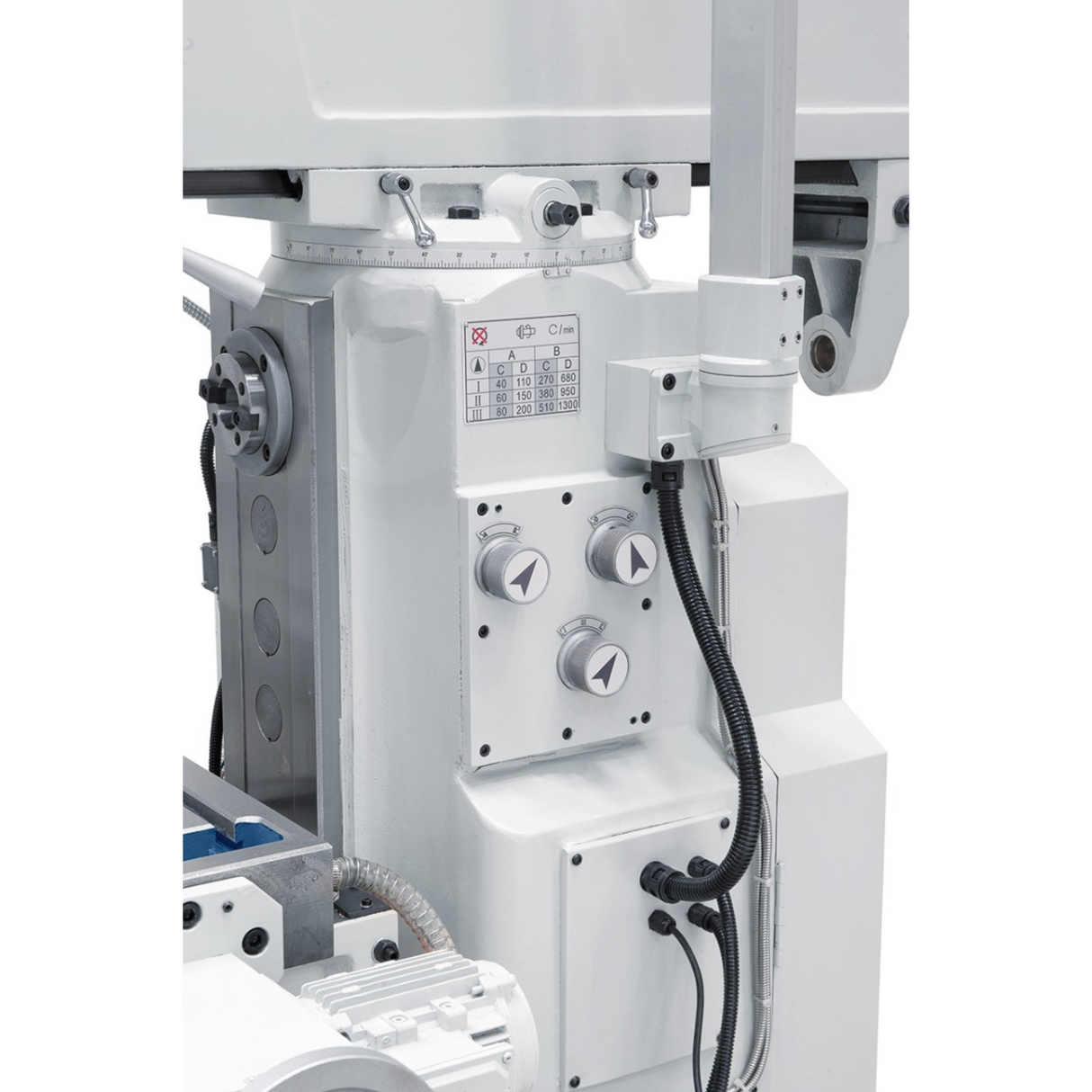 Bernardo Fresatrice universale UWF 90-1270 con DRO 3 assi