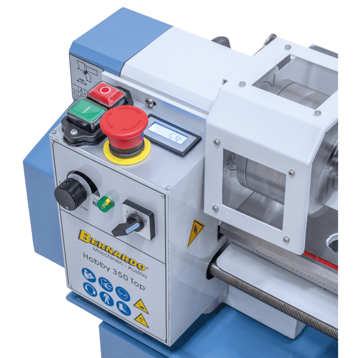 Bernardo Hobby 350 Top – Tornio da banco compatto 230 V