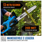 Motosega elettrica Güde KS 405 EC – 2400 W, leggera e potente