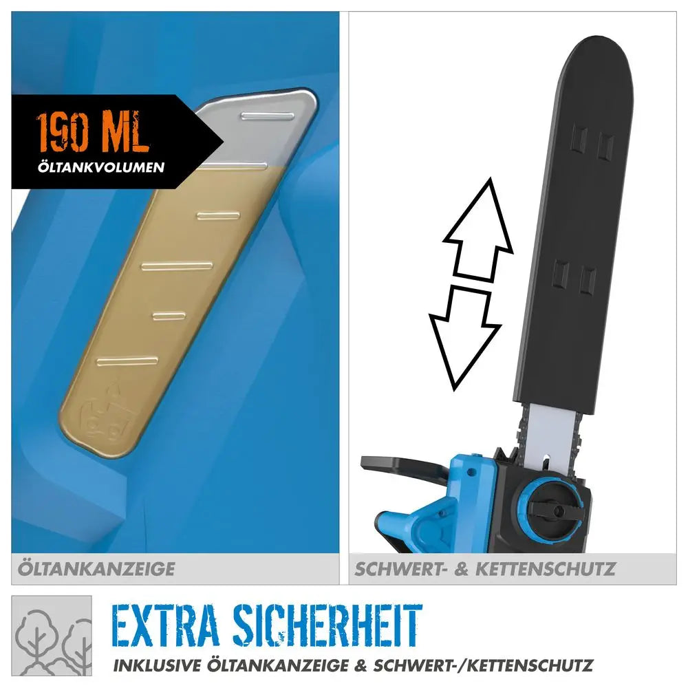 Motosega elettrica Güde KS 405 EC – 2400 W, leggera e potente