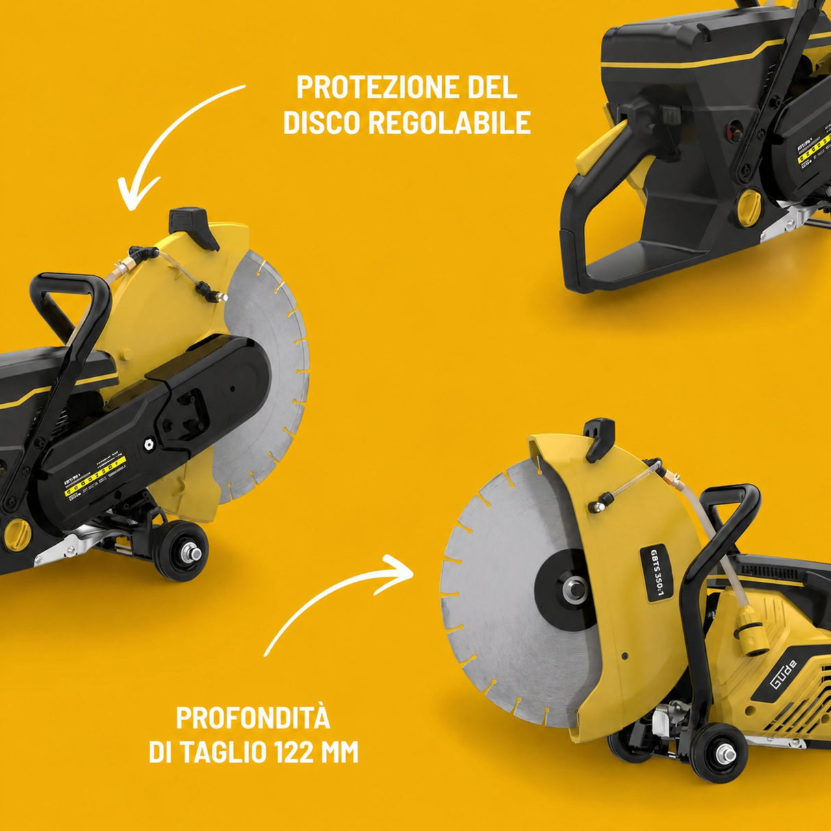 Troncatrice per calcestruzzo Güde GBTS 350.1