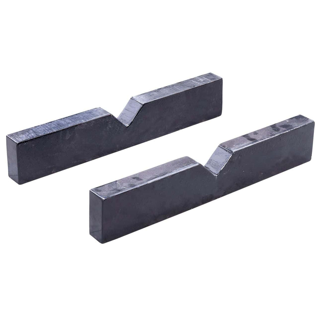 Blocco a V professionale in acciaio compatibile con BHP 30 e HWP 30, ideale per supporto stabile durante operazioni di pressatura.