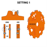 Set di lame CMT Dado Pro - D203x6,2-20 d15,87 Z12 HW