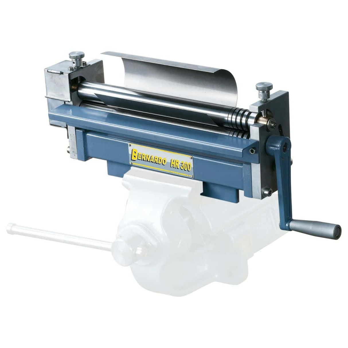 Bernardo HR 300 – Calandra manuale da banco 300 mm per tubi e lamiere