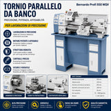Tornio metallo Bernardo Profi 550 WQ