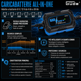 Caricabatterie automatico Güde GAB 12V/6V-1A