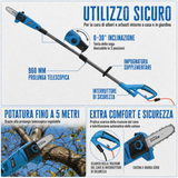 Motosega a Stelo Elettrico Güde GAK 7118.1