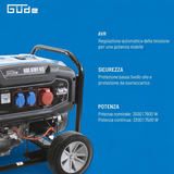 Generatore a benzina Güde GSE 6701 RS