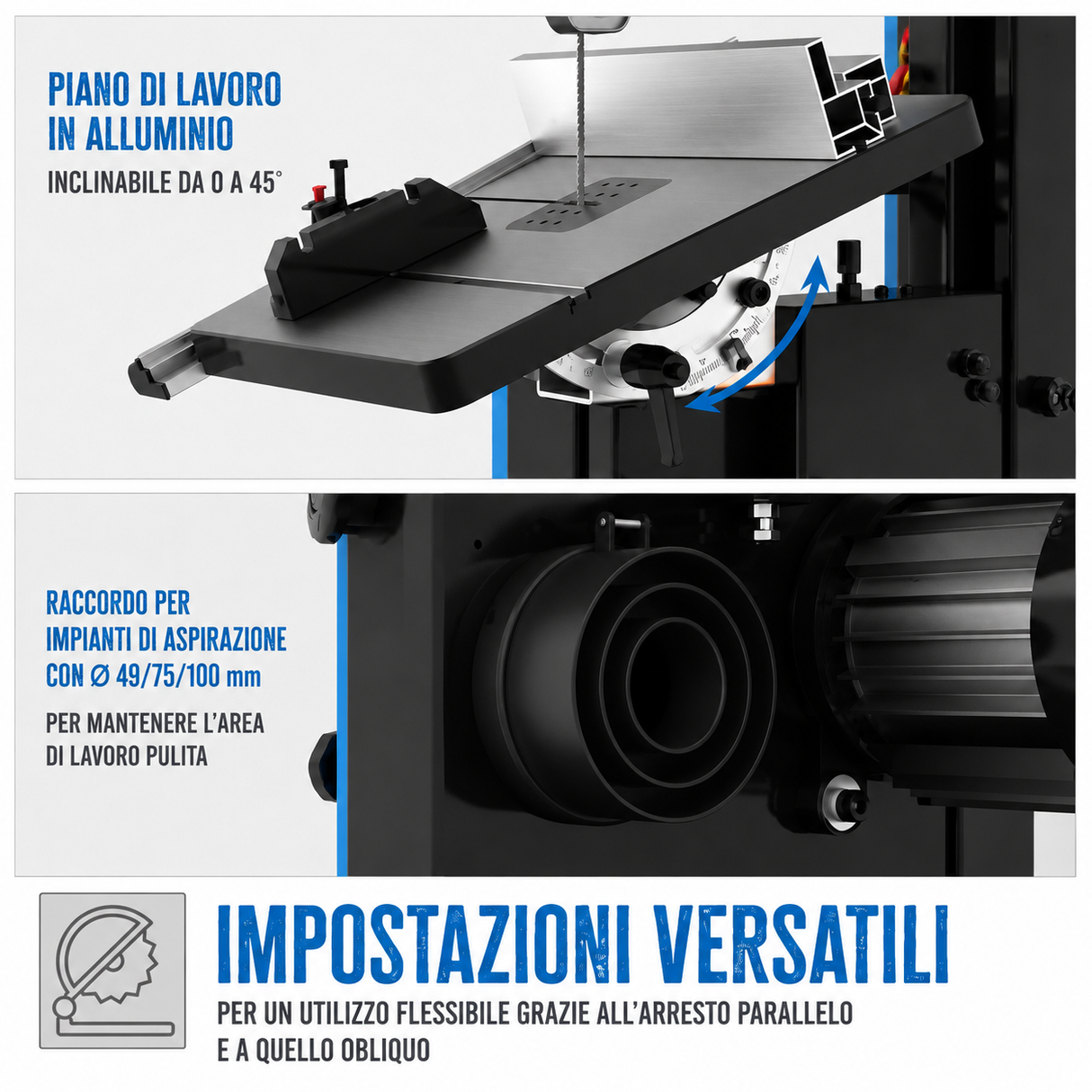 Sega a nastro per legno Guede GBS 250