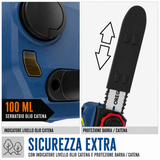 Utensile da giardinaggio Guede Motosega a batteria KS 18-401-30