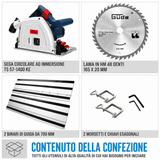 Sega circolare manuale Guede 1400 KE SET