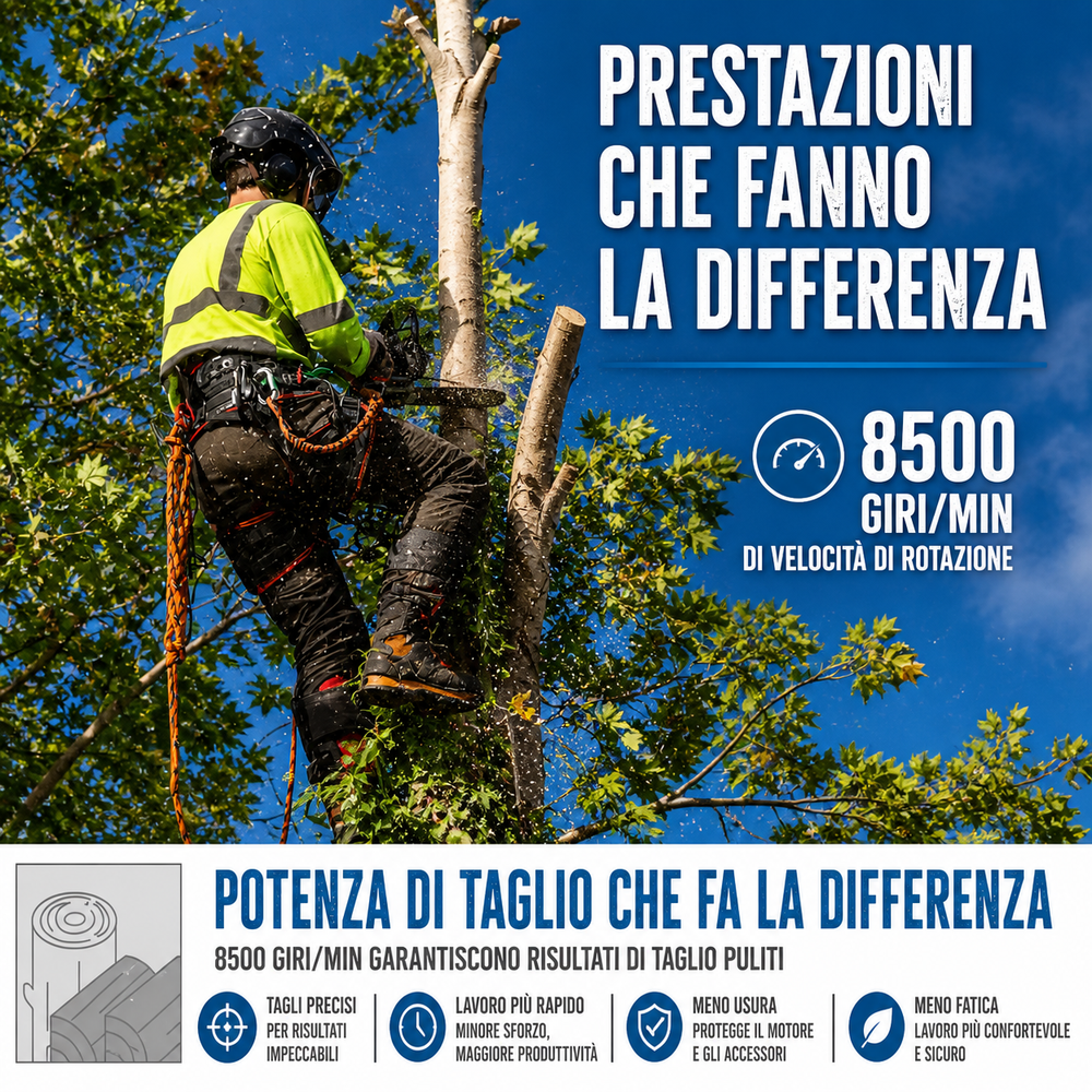 Utensile da giardinaggio Guede Motosega potatrice a scoppio Güde BBS 300-25