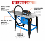 Sega da banco per legno Guede 230 V