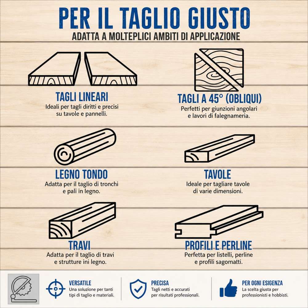 Sega da banco per legno Guede 230 V