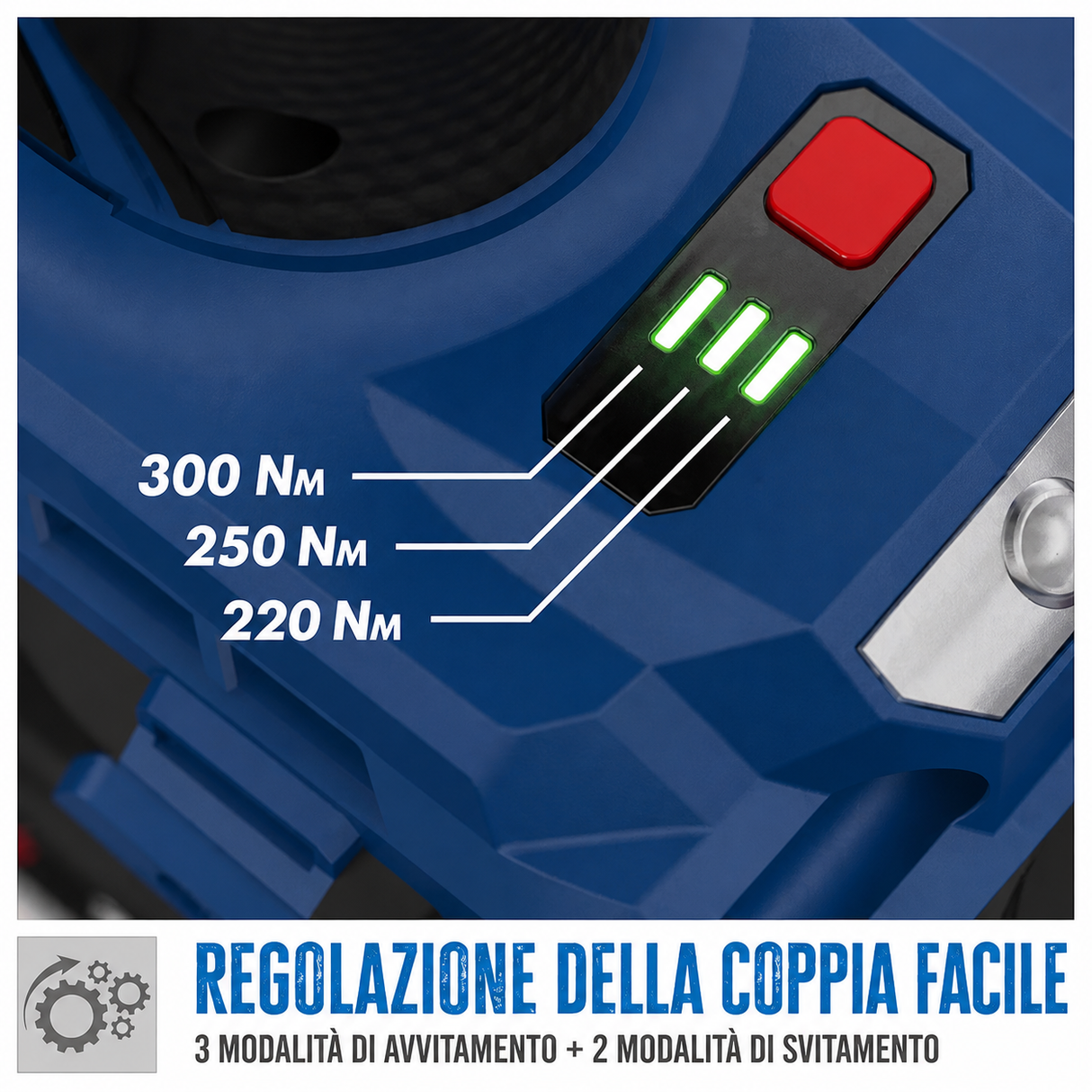 Elettroutensile portatile Guede Avvitatore ad impulsi a batteria BSS 18 1/2-0 BL