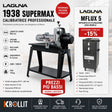 Larghezza 965 mm con Intellisand + Filtrazione HEPA 530 m³/h – Levigatura uniforme e aria salubre integrati
