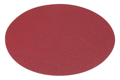 Disco abrasivo Bernardo da 300 mm, grana 60, con fissaggio a strappo per cambio rapido e utilizzo multi-materiale.