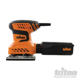 Levigatrice orbitale palmare con foglio da 1/4 da 200 W