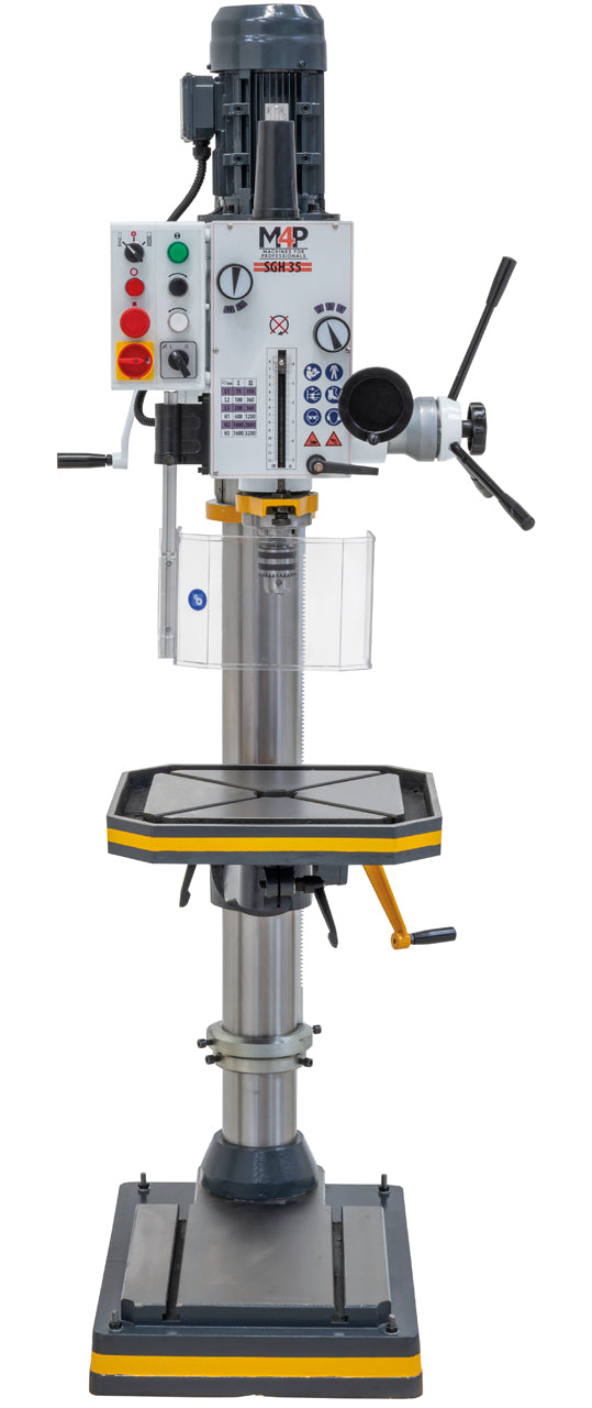 Trapano a colonna con cambio a ingranaggi SGH 35 / 400 V - vista frontale