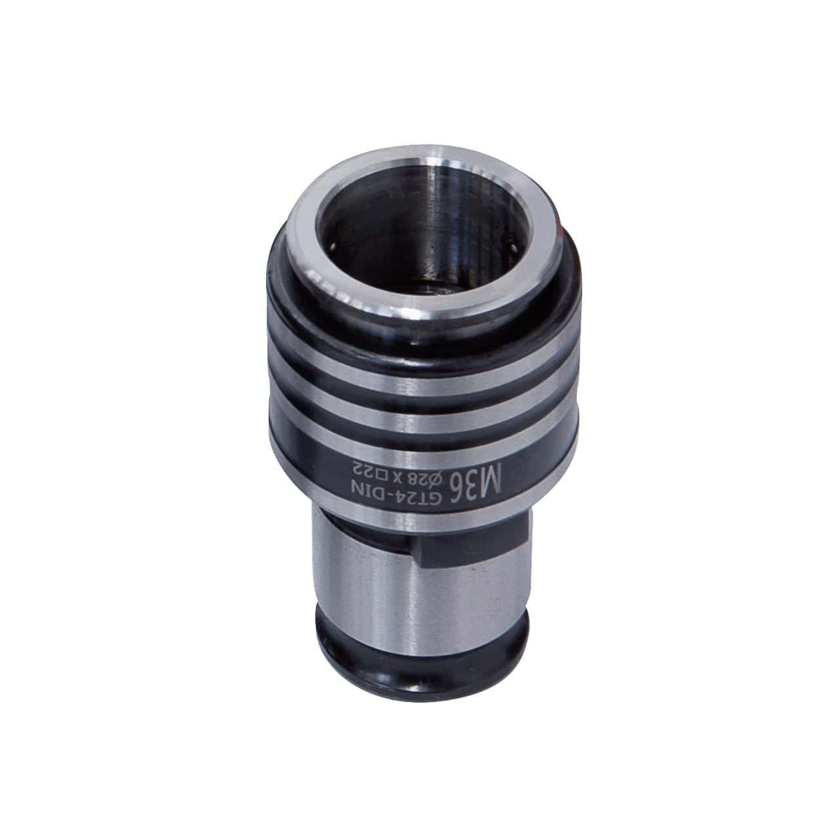 Mandrino a sostituzione rapida 31 mm GT 24, DIN 376, M36 (28 x 22)