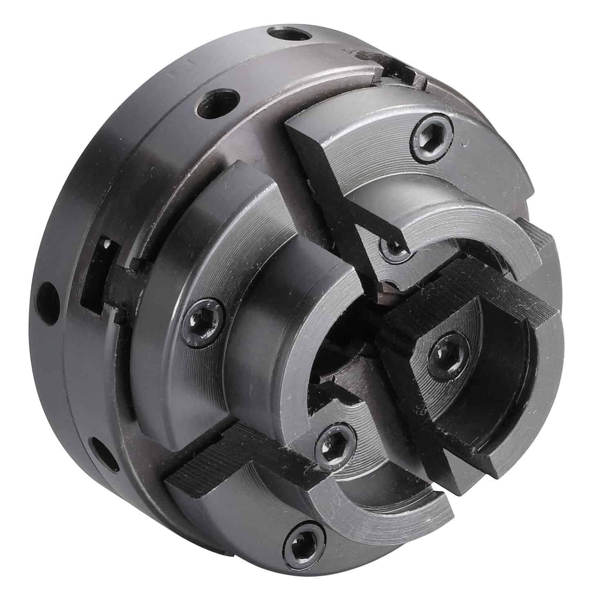 Mandrino autocentrante con filettatura M33 x 3,5 mm e campo di serraggio da 40 a 70 mm, ideale per lavorazioni precise e rapide su tornio.