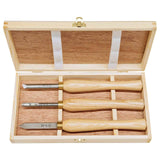 Mini set di lame per tornitura F, HSS, 3 pezzi.