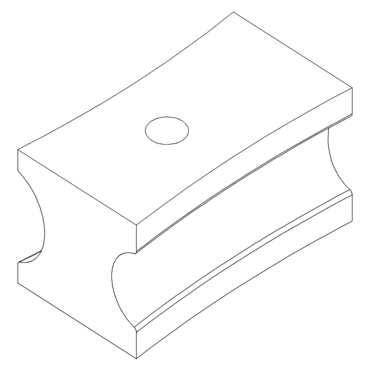 Pattino con diametro 21,7 mm e 17,3 mm compatibile con BM 42 A e BM 60 A, ideale per sostituzione e manutenzione tecnica professionale.