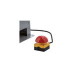 Pedale di emergenza Flott per l’arresto immediato delle macchine utensili in caso di pericolo.