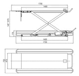 Ponti sollevatori con ruote MHB 150