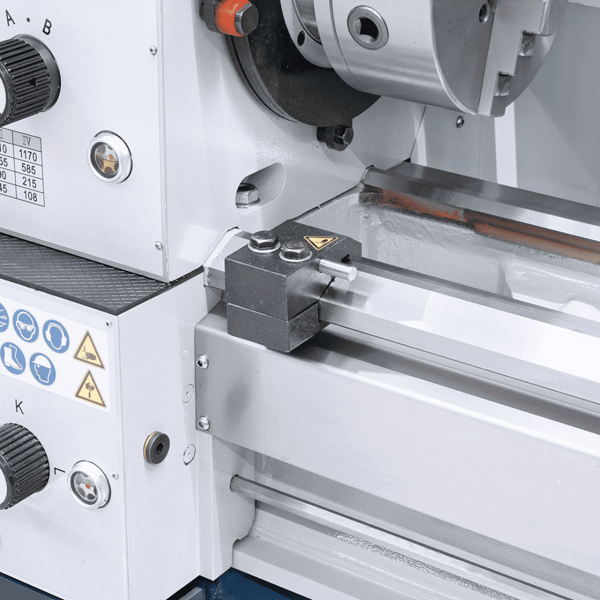 Tornio Bernardo Compact 400 con DRO 3 assi ES-12 V